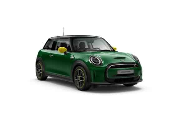 3-Door Cooper SE 2024-2025 in British Racing Green IV Metallic