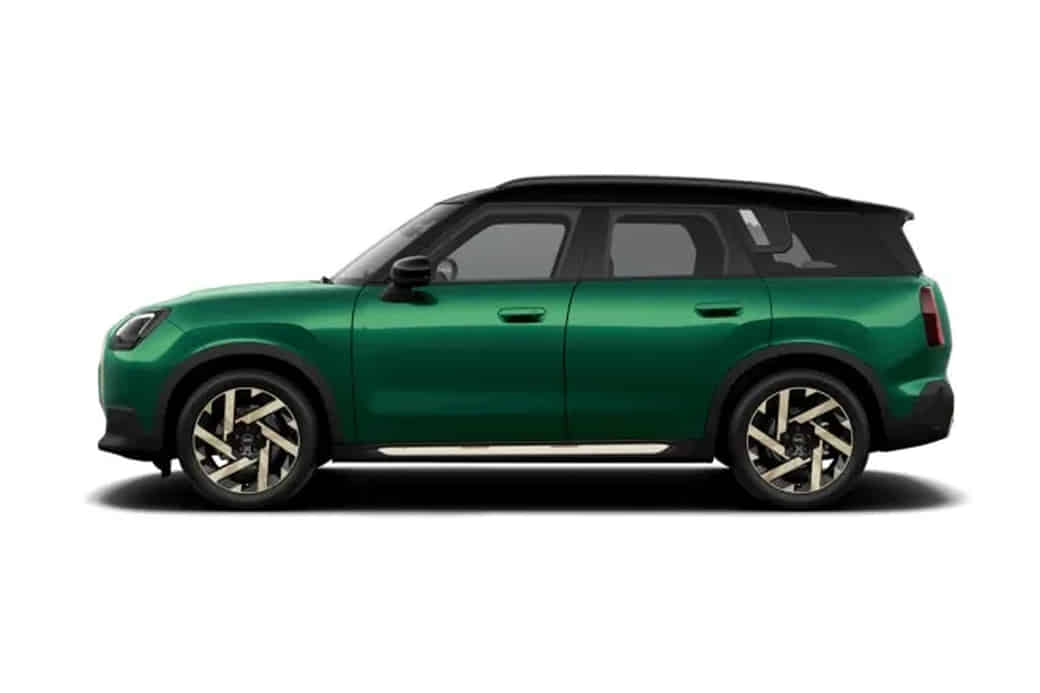 Countryman undefined in British racing green Countryman undefined in British racing green