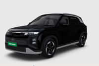Hyundai Creta Electric Abyss Black Pearl colour  Hyundai Creta Electric Abyss Black Pearl colour