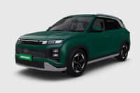 Hyundai Creta Electric Robust Emerald Matte colour  Hyundai Creta Electric Robust Emerald Matte colour
