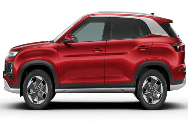 Creta Electric in Fiery Red 