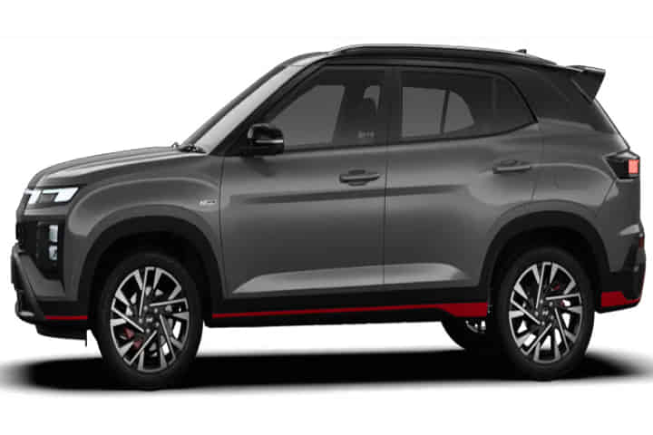 Hyundai Creta N Line in Shadow grey with abyss black roof