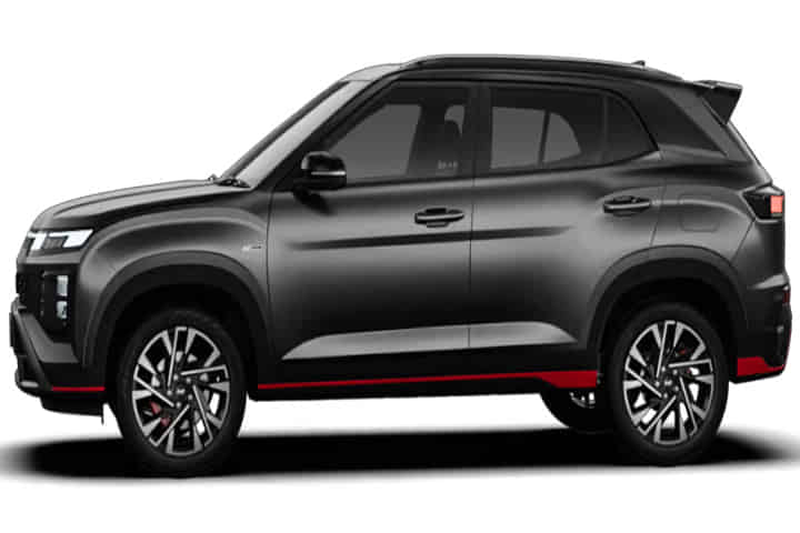 Creta N Line undefined in Titan Grey Matt