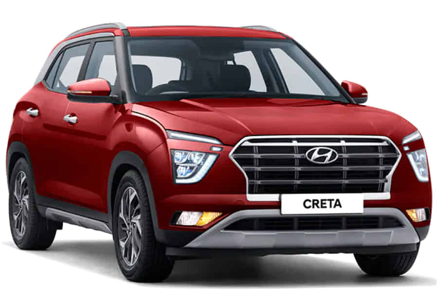 Hyundai Creta 2020-2024 in  Red Mulberry