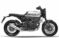 Brixton Crossfire 500 Bullet Silver colour  Brixton Crossfire 500 Bullet Silver colour