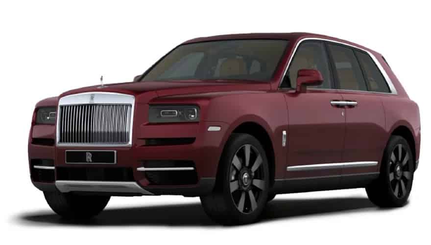 Rolls-Royce Cullinan in Red