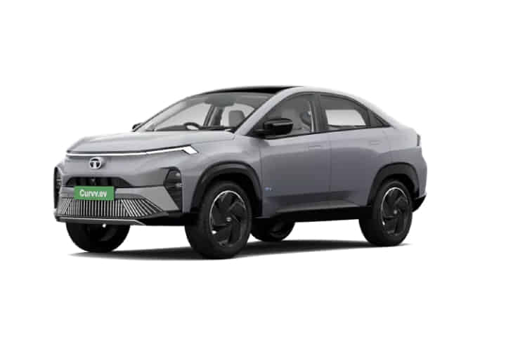 Tata Curvv EV in Pure Grey With Dual Tone