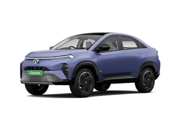 Tata Curvv EV in Virtual Sunrise With Dual Tone 