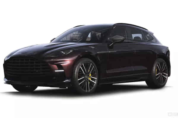 Aston Martin DBX in Divine Red