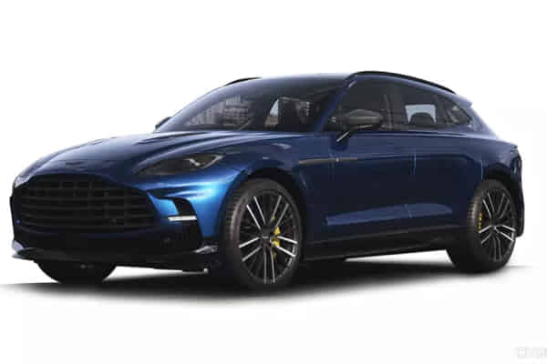 Aston Martin DBX in Ion Blue