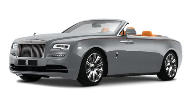 Rolls-Royce Dawn 2020-2023 in Jublie Silver Rolls-Royce Dawn 2020-2023 in Jublie Silver