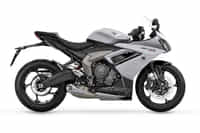 Triumph Daytona 660 Snowdonia White / Sapphire Black colour Bikes Triumph Daytona 660 Snowdonia White / Sapphire Black colour Bikes