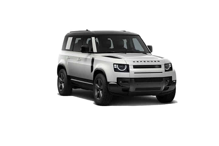 Defender in Fuji White Solid Defender 110
