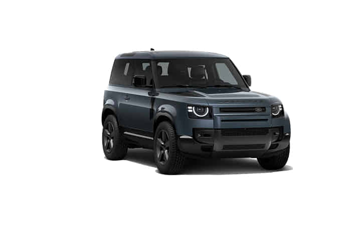 Defender in Tasman Blue Metallic Defender 90