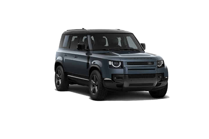 Defender in Tasman Blue Metallic Defender 90