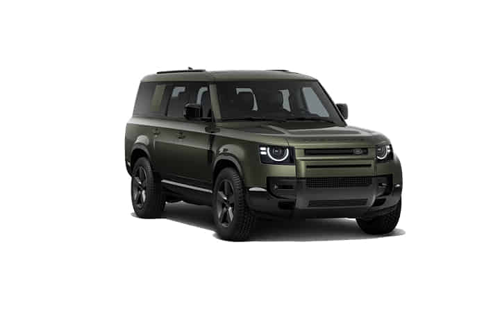 Defender in Woolstone Green Metallic Defender 130