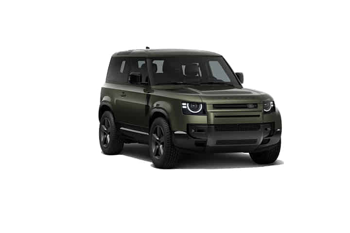 Defender undefined in Woolstone Green Metallic Defender 90