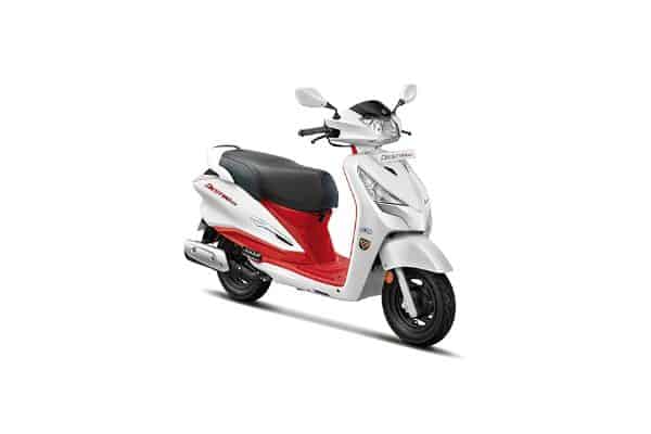 Hero Destini 125 2021-2022 in 100 Million Edition White Hero Destini 125 2021-2022 in 100 Million Edition White