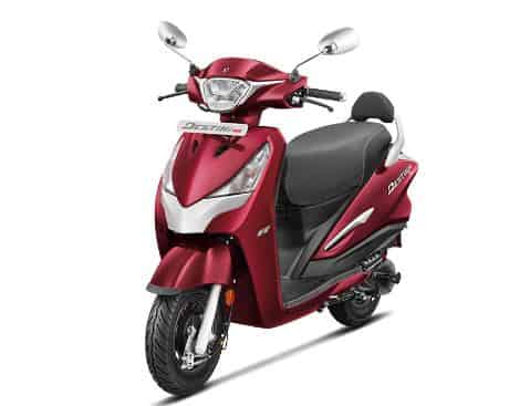 Hero Destini 125 XTEC  2022 - 2025 in Nobel Red