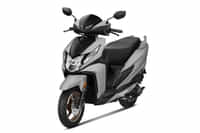 Honda Dio 125 Pearl Deep Ground Gray (Emblem) colour Scooters