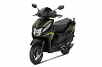 Honda Dio 125 Pearl Igneous Black colour  Honda Dio 125 Pearl Igneous Black colour