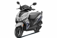 Honda  Dio Pearl Igneous Black + Pearl Deep Ground Gray colour Scooters Honda  Dio Pearl Igneous Black + Pearl Deep Ground Gray colour Scooters