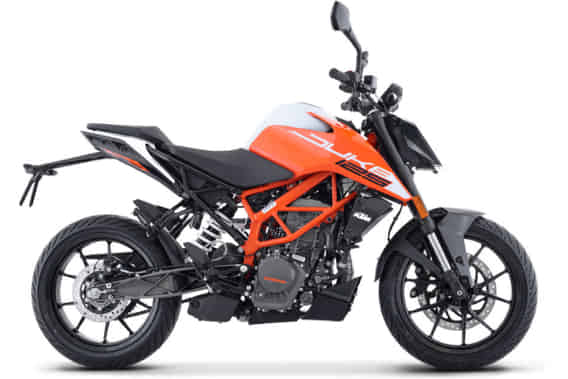 Duke 125 2020-2025 in Electronic Orange