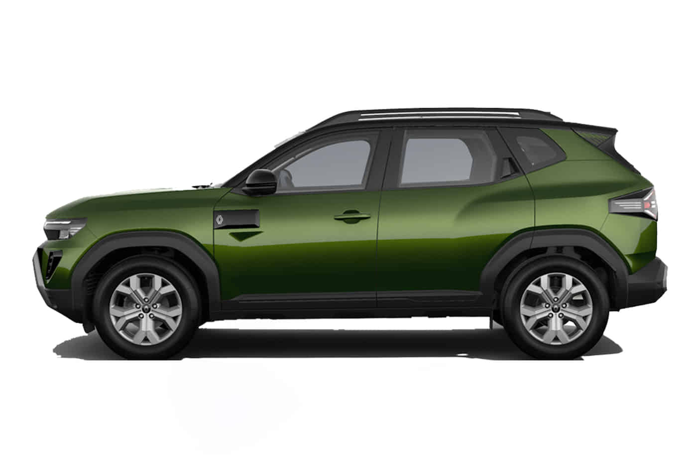 Duster in Mountain Jade Green with Stealth Black Roof