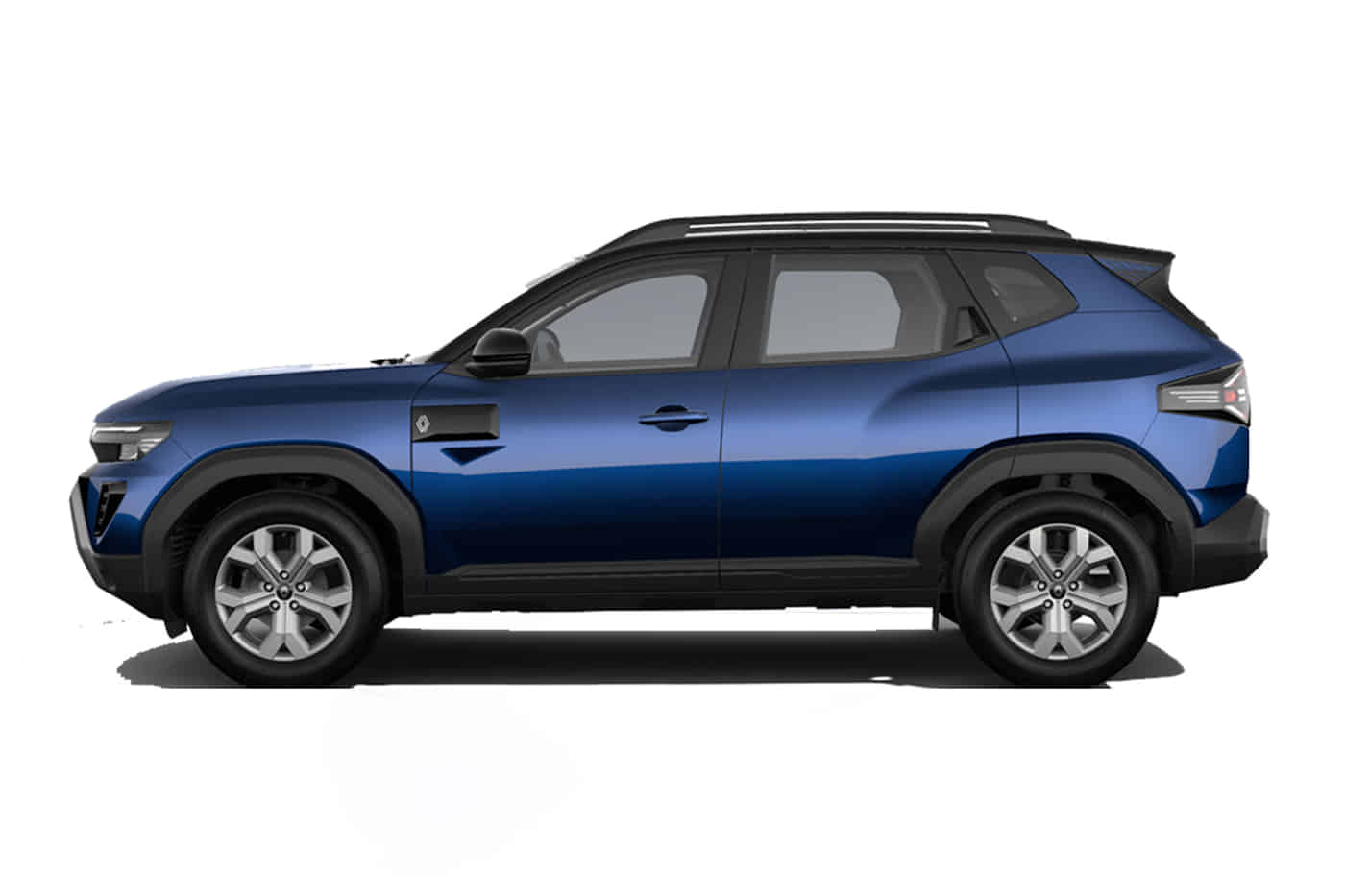 Duster in River Blue with Stealth Black Roof
