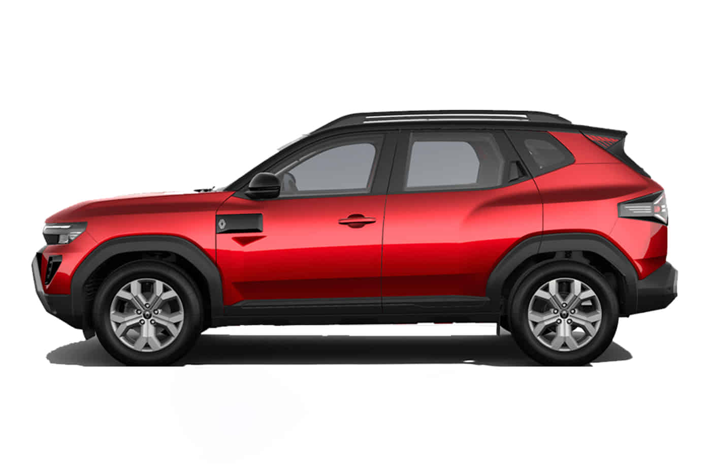 Duster in Sunset Red with Stealth Black Roof