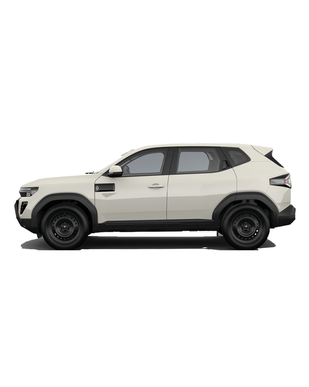 Renault Duster in pearl white