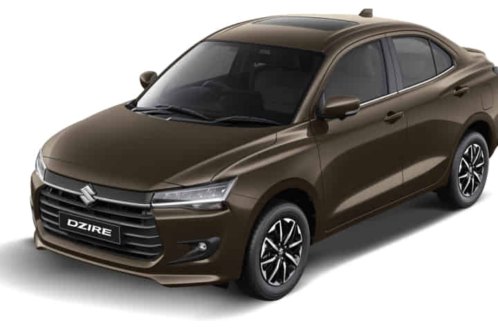 Dzire in Nutemg Brown 