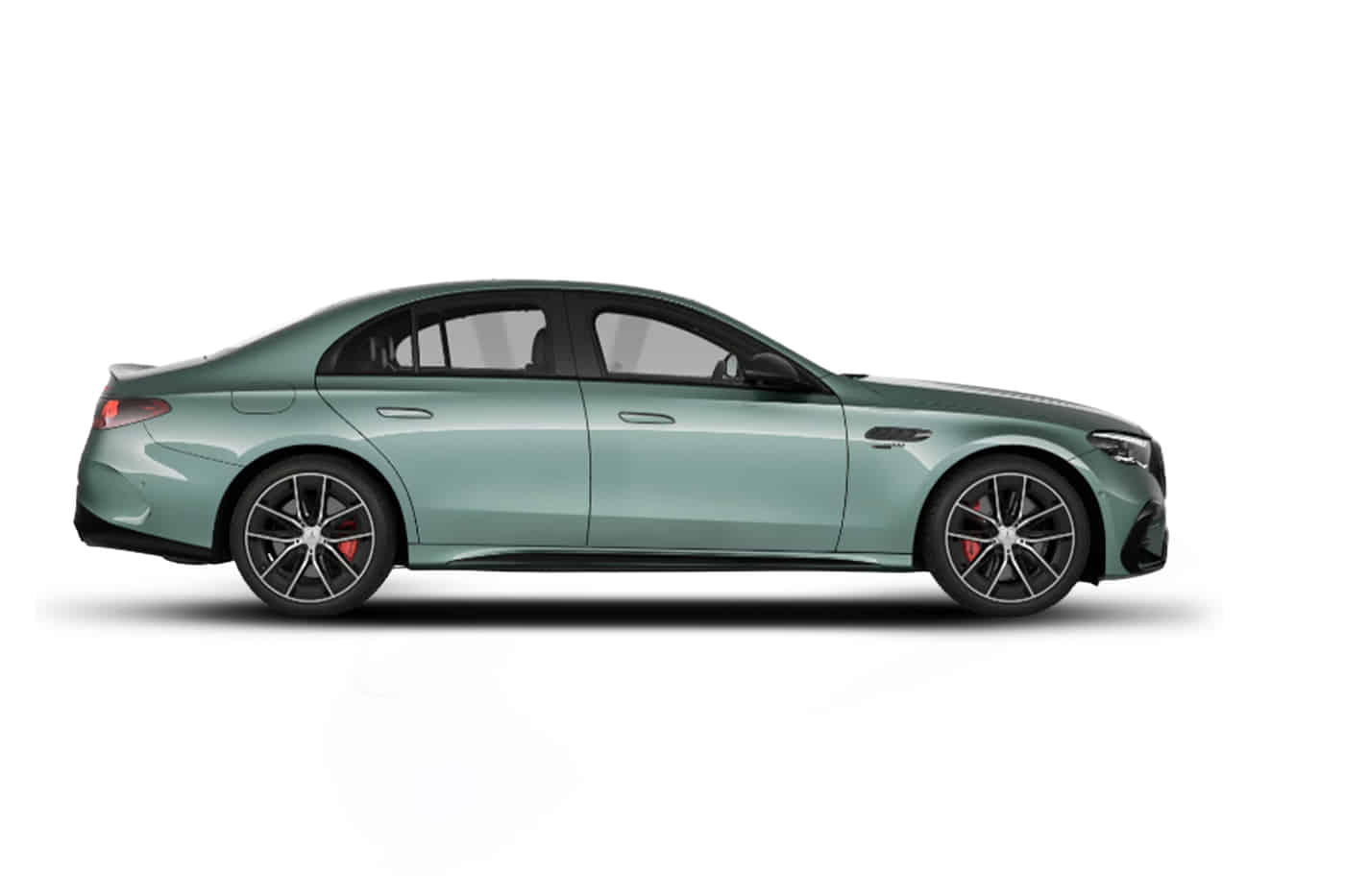 E-Class AMG E 53 4Matic+ in Verde Silver E-Class AMG E 53 4Matic+ in Verde Silver