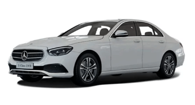 E-Class in  Polar White - Non Metallic Paint