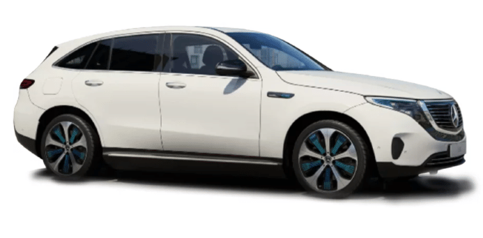 Mercedes-Benz EQC 2021-2024 in  Polar White