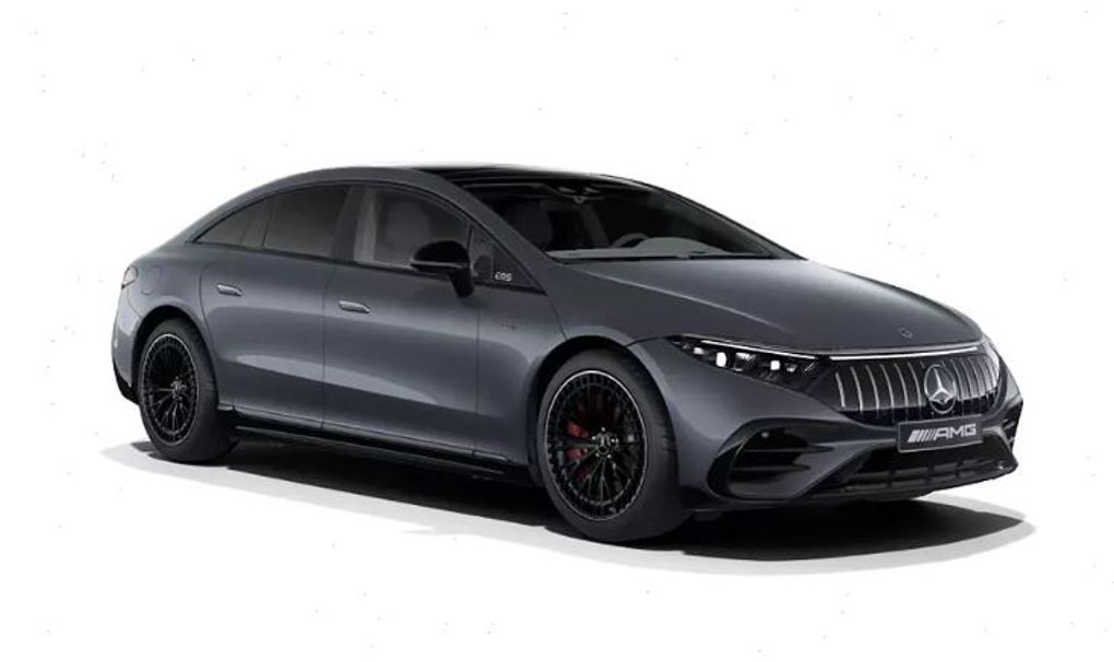 EQS Limousine Graphite Grey Metallic Paint