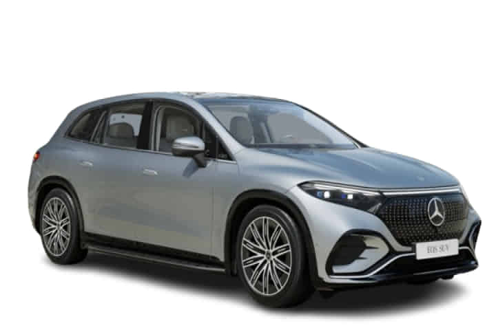 EQS SUV in HIGH TECH SILBER METALLICLACK