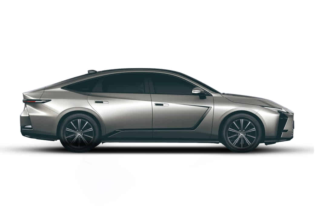 Lexus ES in Sonic Titanium Lexus ES in Sonic Titanium