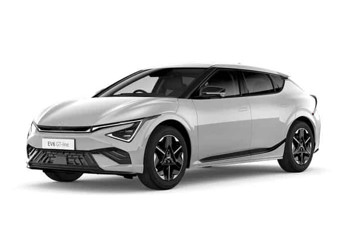 KIA EV6 in Wolf Grey KIA EV6 in Wolf Grey