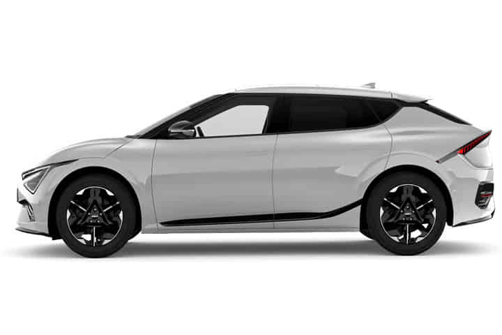 KIA EV6 in Wolf Grey