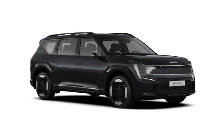KIA EV9 in Aurora Black Pearl