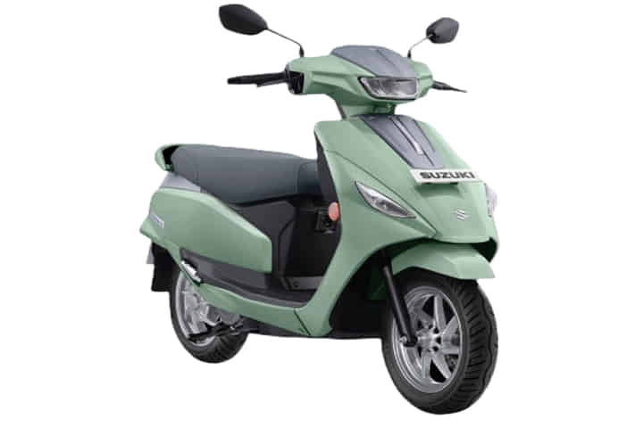 Suzuki E Access in Pearl Jade Green