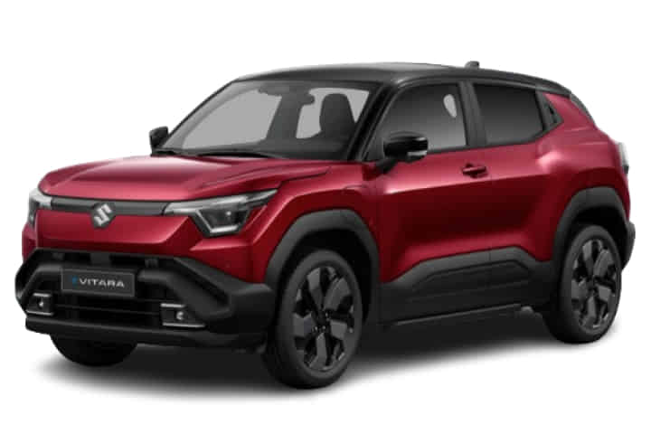E Vitara undefined in Opulent Red Pearl Metallic × Bluish Black Pearl