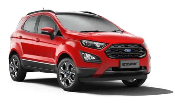 Ford EcoSport in Race Red