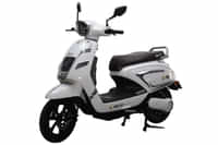 Zelio Eeva ZX Plus White colour Scooters