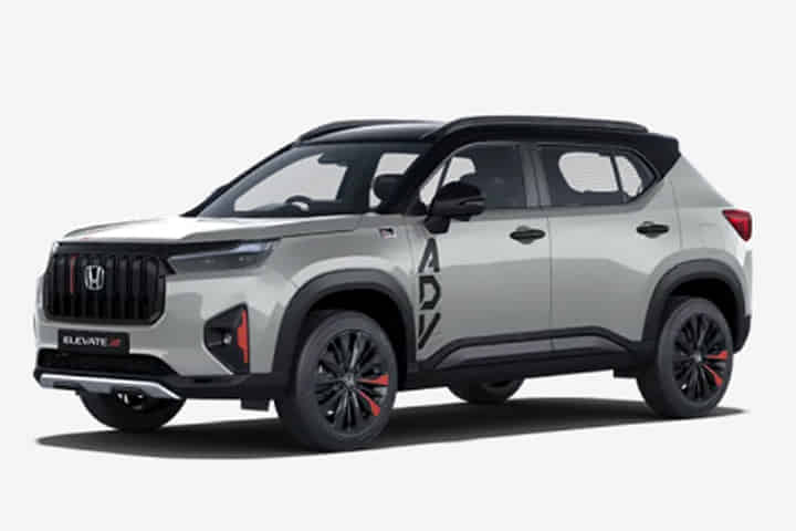 Honda Elevate in Lunar Silver Metallic with Crystal Black Pearl Roof - ADV