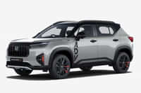 Honda Elevate Lunar Silver Metallic with Crystal Black Pearl Roof - ADV colour Honda Elevate Lunar Silver Metallic with Crystal Black Pearl Roof - ADV colour