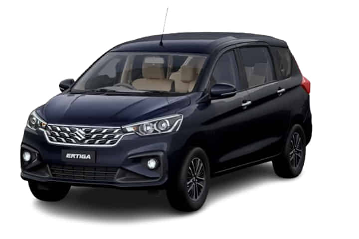 Ertiga in Bluish Black