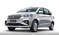 Maruti Suzuki Ertiga 2018-2022 Metallic Silky Silver colour Cars