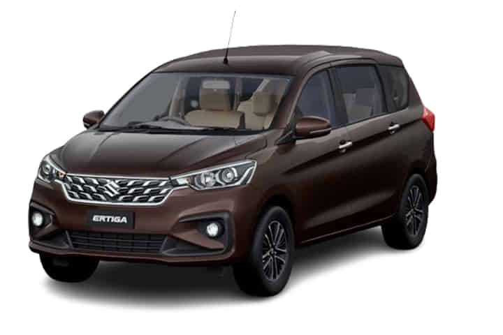 Ertiga in Pearl Metallic Dignity Brown